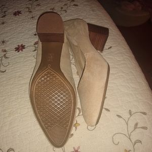 Aersoles suede block heels